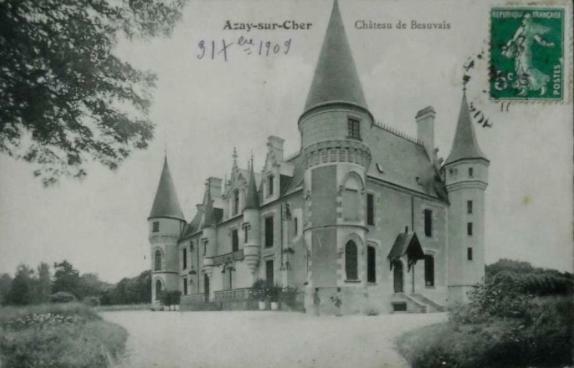 Chateau De Beauvais Azay-sur-Cher Dış mekan fotoğraf